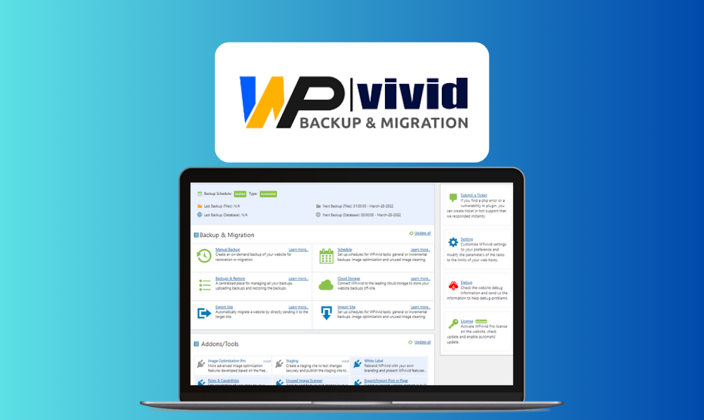 WP Vivid Backup Pro